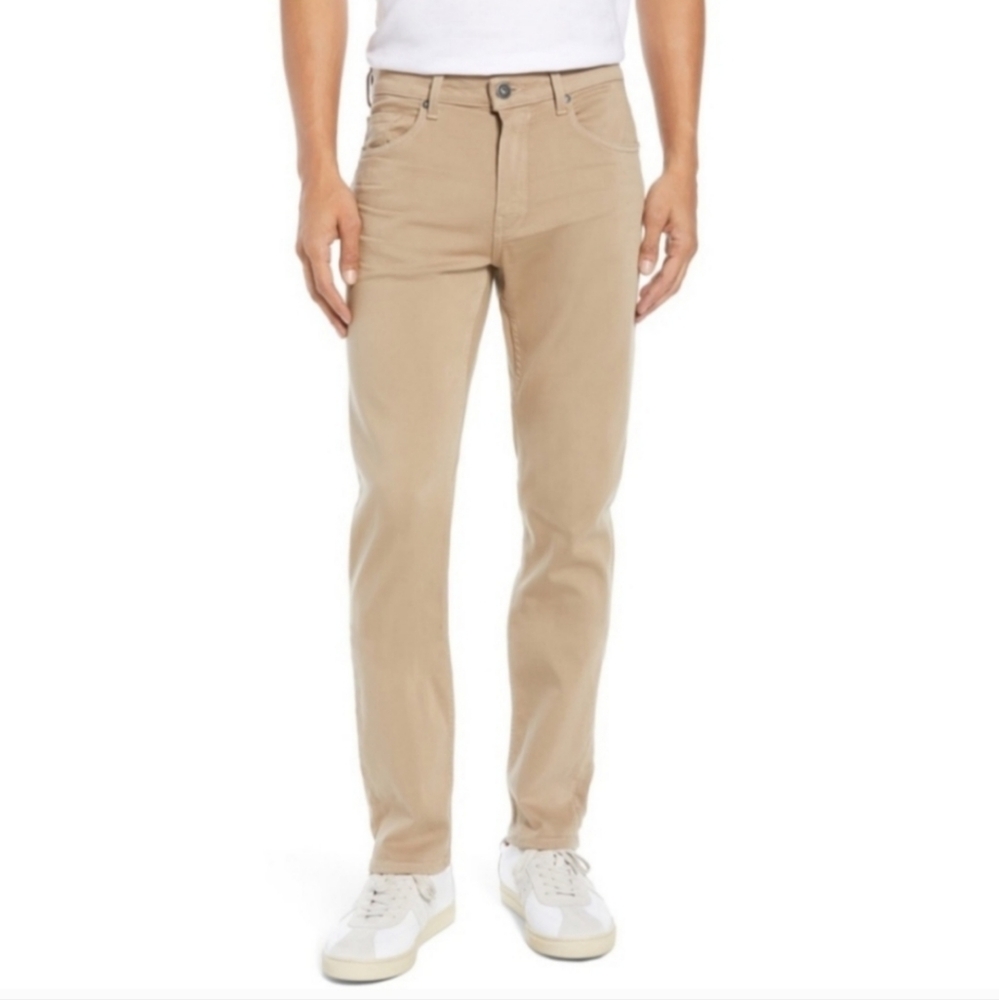 PAIGE Mens 44‎ Transcend Federal Slim Straight Jeans Vintage Desert Shadow 33"